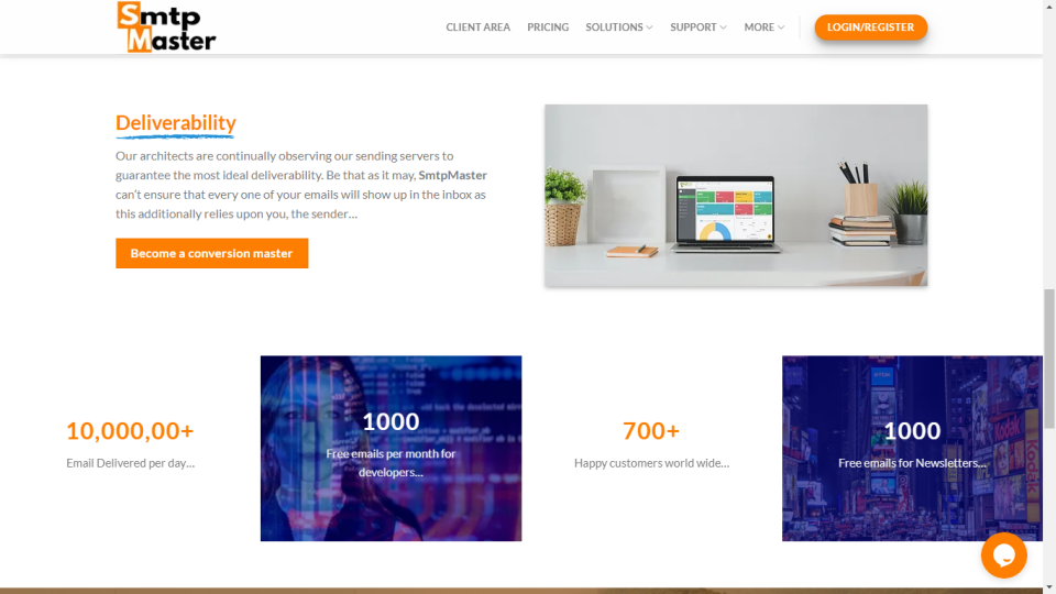 screenshot of Email Sending Application